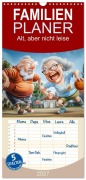 Cover-Bild zum Titel 'Familienplaner 2027 - Alt, aber nicht leise mit 5 Spalten (Wandkalender, 21 x 45 cm) CALVENDO' von 'Steffen Gierok-Latniak'