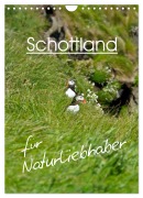 Schottland für Naturliebhaber (Wandkalender 2026 DIN A4 hoch), CALVENDO Monatskalender - Anja Schäfer