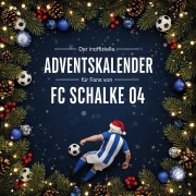 Cover-Bild zum Titel 'Der inoffizielle Adventskalender für Fans von FC Schalke 04' von 'Eva Herrmann'
