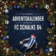 Cover-Bild zum Titel 'Der inoffizielle Adventskalender für Fans von FC Schalke 04' von 'Eva Herrmann'