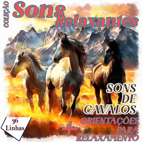 Coleção Sons Relaxantes - Sons de Cavalos - Silvia Strufaldi