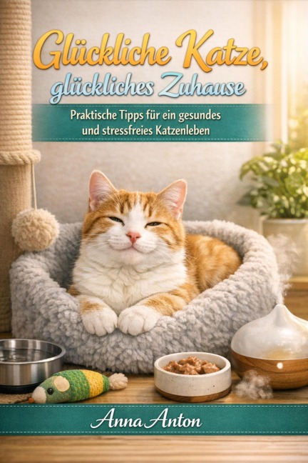 Glückliche Katze, glückliches Zuhause - Anna Anton