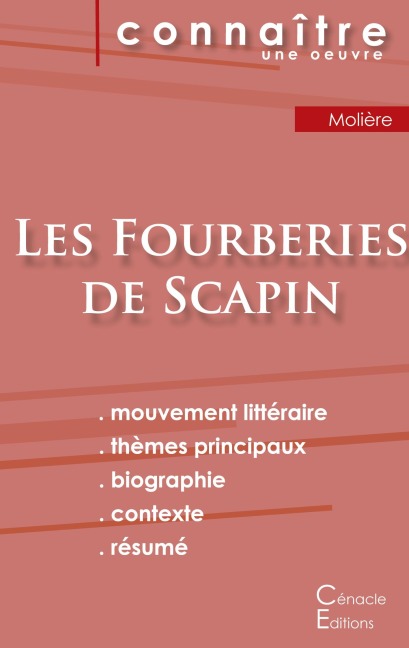 Fiche de lecture Les Fourberies de Scapin de Molière (Analyse littéraire de référence et résumé complet) - Molière