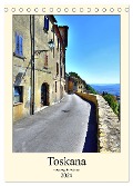 Toskana - Unterwegs in Volterra (Tischkalender 2024 DIN A5 hoch), CALVENDO Monatskalender - Andreas Berger