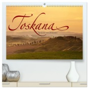 Cover-Bild zum Titel 'TOSKANA Im Land der Zypressen (hochwertiger Premium Wandkalender 2027 DIN A2 quer), Kunstdruck in Hochglanz' von 'Leo Seidel'