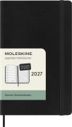 Cover-Bild zum Titel 'Moleskine 12 Monate Wochen Notizkalender Deutsch 2027, Pocket/A6, 1 Wo = 1 Seite, rechts linierte Seite, Weicher Einband, Schwarz' von ''