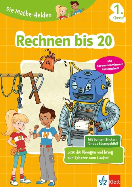 Klett Die Mathe-Helden Rechnen bis 20 1. Klasse - 