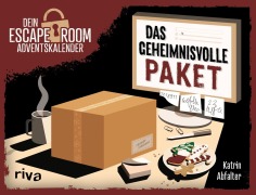 Cover-Bild zum Titel 'Dein Escape-Room-Adventskalender - Das geheimnisvolle Paket' von 'Katrin Abfalter'