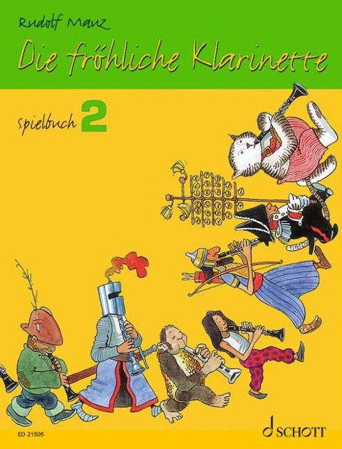 Die fröhliche Klarinette. Spielbuch 02 - Rudolf Mauz