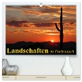 Landschaften im Farbrausch (hochwertiger Premium Wandkalender 2024 DIN A2 quer), Kunstdruck in Hochglanz - Elisabeth Stanzer
