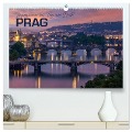 PRAG Impressionen bei Tag und Nacht (hochwertiger Premium Wandkalender 2024 DIN A2 quer), Kunstdruck in Hochglanz - Melanie Viola