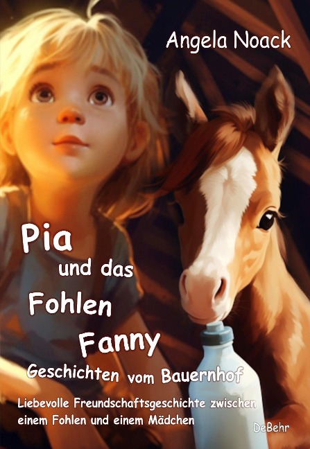 Pia und das Fohlen Fanny - Geschichten vom Bauernhof - Liebevolle Freundschaftsgeschichte zwischen einem Fohlen und einem Mädchen - Angela Noack