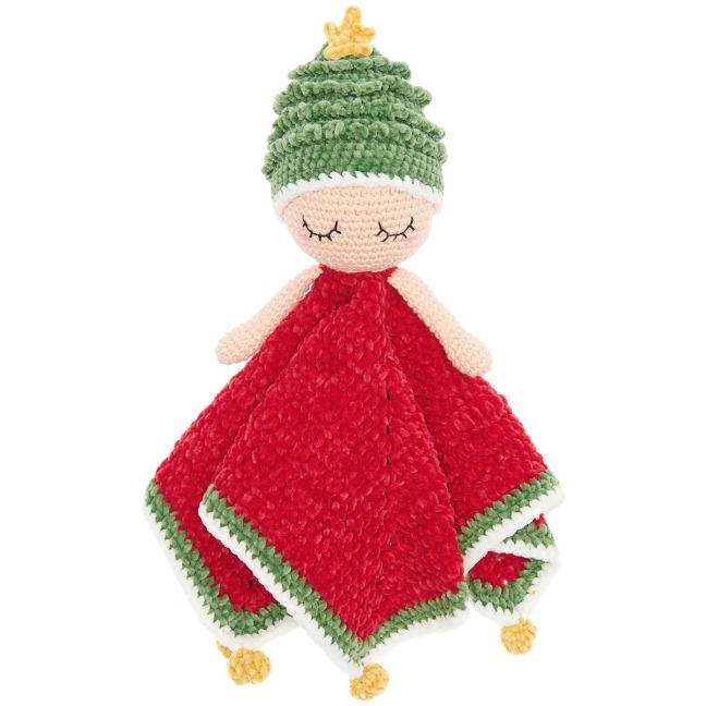 Ricorumi Häkelset "Baby Blankies" Weihnachtswichtel - 
