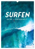 Surfen - Auf der perfekten Welle. (Wandkalender 2024 DIN A3 hoch), CALVENDO Monatskalender - Sf Sf