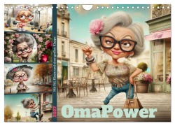 Cover-Bild zum Titel 'OmaPower (Wandkalender 2027 DIN A4 quer), CALVENDO Monatskalender' von 'Sabine Löwer'