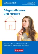 Cover-Bild zum Titel 'Diagnostizieren und Fördern in Mathematik 9./10. Schuljahr. Lineare Funktionen und Gleichungssysteme, Quadratische Funktionen und Gleichungen' von 'Claus Arndt, Lothar Flade, Carina Freytag, Vincent Hammel, Willi Lichtenberg'
