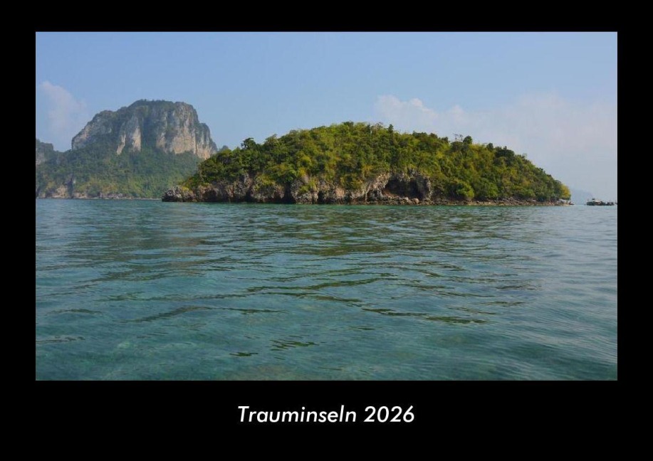 Trauminseln 2026 Fotokalender DIN A3 - Tobias Becker