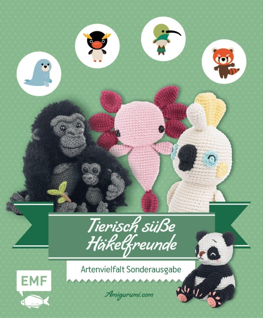 Tierisch süße Häkelfreunde - Artenvielfalt Sonderausgabe - Amigurumipatterns. Net