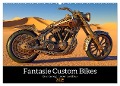 Fantasie Custom Bikes - Eine Hommage rund um den Globus (Wandkalender 2025 DIN A2 quer), CALVENDO Monatskalender - Anja Frost