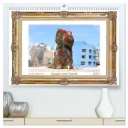 Cover-Bild zum Titel 'Hunde sind Kunst (hochwertiger Premium Wandkalender 2026 DIN A2 quer), Kunstdruck in Hochglanz' von 'Karolin Heepmann'