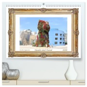 Cover-Bild zum Titel 'Hunde sind Kunst (hochwertiger Premium Wandkalender 2026 DIN A2 quer), Kunstdruck in Hochglanz' von 'Karolin Heepmann'