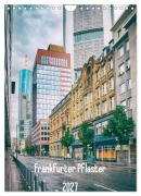 Cover-Bild zum Titel 'Frankfurter Pflaster (Wandkalender 2027 DIN A4 hoch), CALVENDO Monatskalender' von 'Carmen Steiner Matthias Steiner'