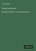 Cover-Bild zum Titel 'Gerold und Hansli' von 'Carl Spitteler'