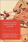 Cover-Bild zum Titel 'Clinical Legal Education in Europe' von ''