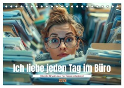 Cover-Bild zum Titel 'Ich liebe jeden Tag im Büro (Tischkalender 2026 DIN A5 quer), CALVENDO Monatskalender' von 'Kerstin Waurick'