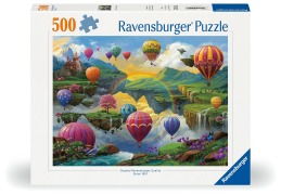 Cover-Bild zum Titel 'Erwachsenenpuzzle 500 Teile - Tal der Luftballons' von ''