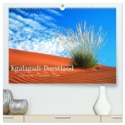 Cover-Bild zum Titel 'Kgalagadi-Durstland (hochwertiger Premium Wandkalender 2026 DIN A2 quer), Kunstdruck in Hochglanz' von 'Heiko Wolf'