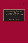 Cover-Bild zum Titel 'Records of English Court Music' von ''