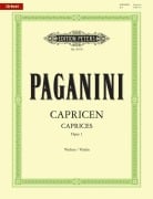 Cover-Bild zum Titel '24 Capricen für Violine solo op. 1' von 'Niccolò Paganini'