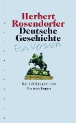 Cover-Bild zum Titel 'Deutsche Geschichte 5 - Ein Versuch' von 'Herbert Rosendorfer'