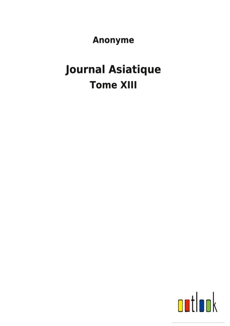 Journal Asiatique - Anonyme