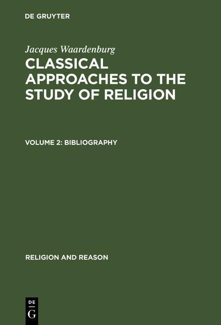 Bibliography - Jacques Waardenburg