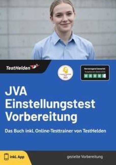 JVA Einstellungstest Vorbereitung: Das Buch inkl. Online-Testtrainer von TestHelden - Tom Wenk