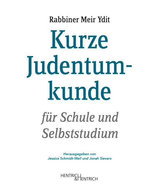 Kurze Judentumkunde - Meir Ydit