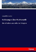Cover-Bild zum Titel 'Vorlesungen über Mathematik' von 'Leopold Kronecker'