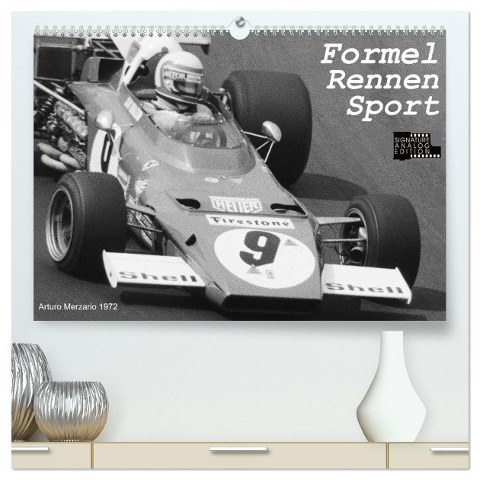 Formel - Rennen - Sport (hochwertiger Premium Wandkalender 2025 DIN A2 quer), Kunstdruck in Hochglanz - Eike Winter