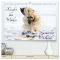 Kinder des Windes - Afghanischer Windhund (hochwertiger Premium Wandkalender 2024 DIN A2 quer), Kunstdruck in Hochglanz - Sigrid Starick
