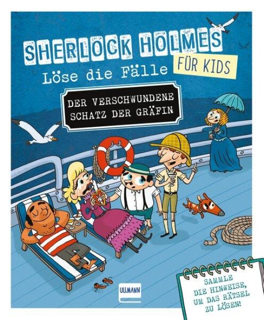 Sherlock für Kids - Löse die Fälle - Der verschwundene Schatz der Gräfin - Sandra Lebrun