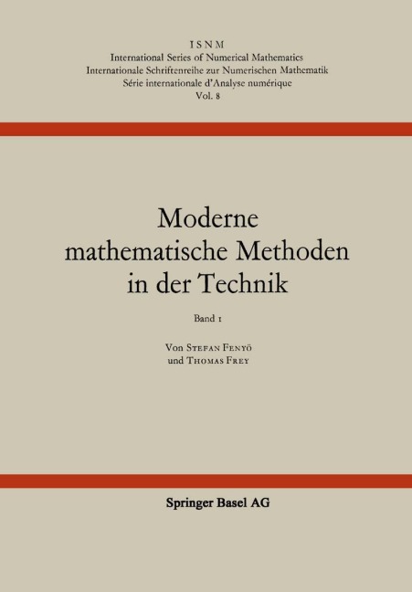 Moderne mathematische Methoden in der Technik - Fenyö, Frey