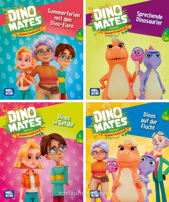 Nelson Mini-Bücher: Dino Mates 1-4 - 