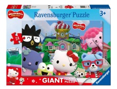 Cover-Bild zum Titel 'Ravensburger Kinderpuzzle 12004076 - Spaß in Cherry Town - Bodenpuzzle mit 24 großen Puzzleteilen, für Hello Kitty-Fans ab 3 Jahren' von ''