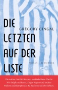 Cover-Bild zum Titel 'Die letzten auf der Liste' von 'Grégory Cingal'