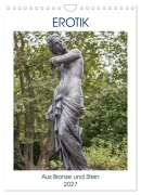 Cover-Bild zum Titel 'EROTIK - Aus Bronze und Stein (Wandkalender 2027 DIN A4 hoch), CALVENDO Monatskalender' von 'Pixs:Sell'