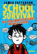 Cover-Bild zum Titel 'School Survival 01. Die schlimmsten Jahre meines Lebens' von 'James Patterson, Chris Tebbetts'