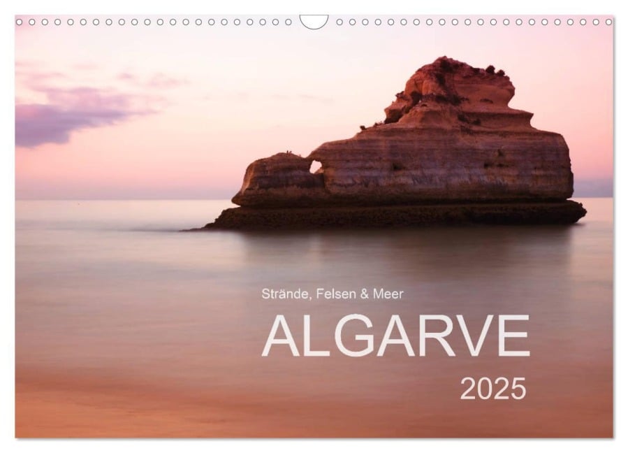 Strände, Felsen und Meer - ALGARVE 2025 (Wandkalender 2025 DIN A3 quer), CALVENDO Monatskalender - Lucyna Koch