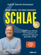 Cover-Bild zum Titel 'Meine Formel für einen gesunden Schlaf' von 'Dietrich Grönemeyer'